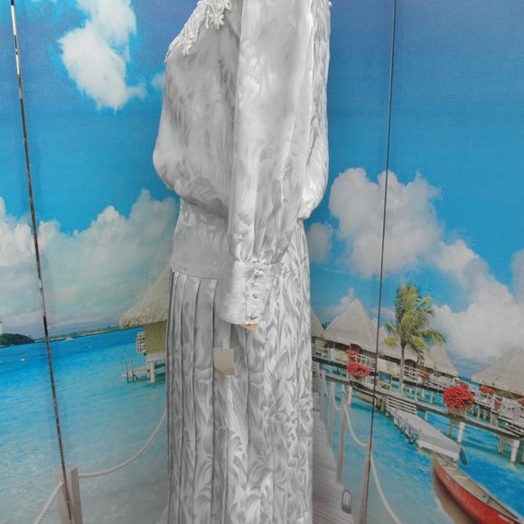 NEW BY IN THE MOOD, CONSERVATIVE,CLASSY GRAY SZ 14 - Picture 4 of 8